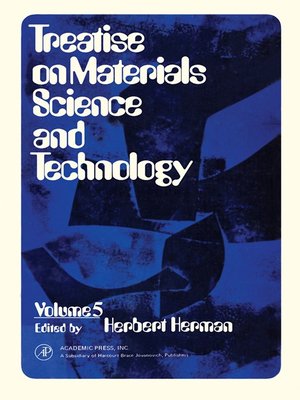cover image of Treatise on Materials Science and Technology, Volume 5